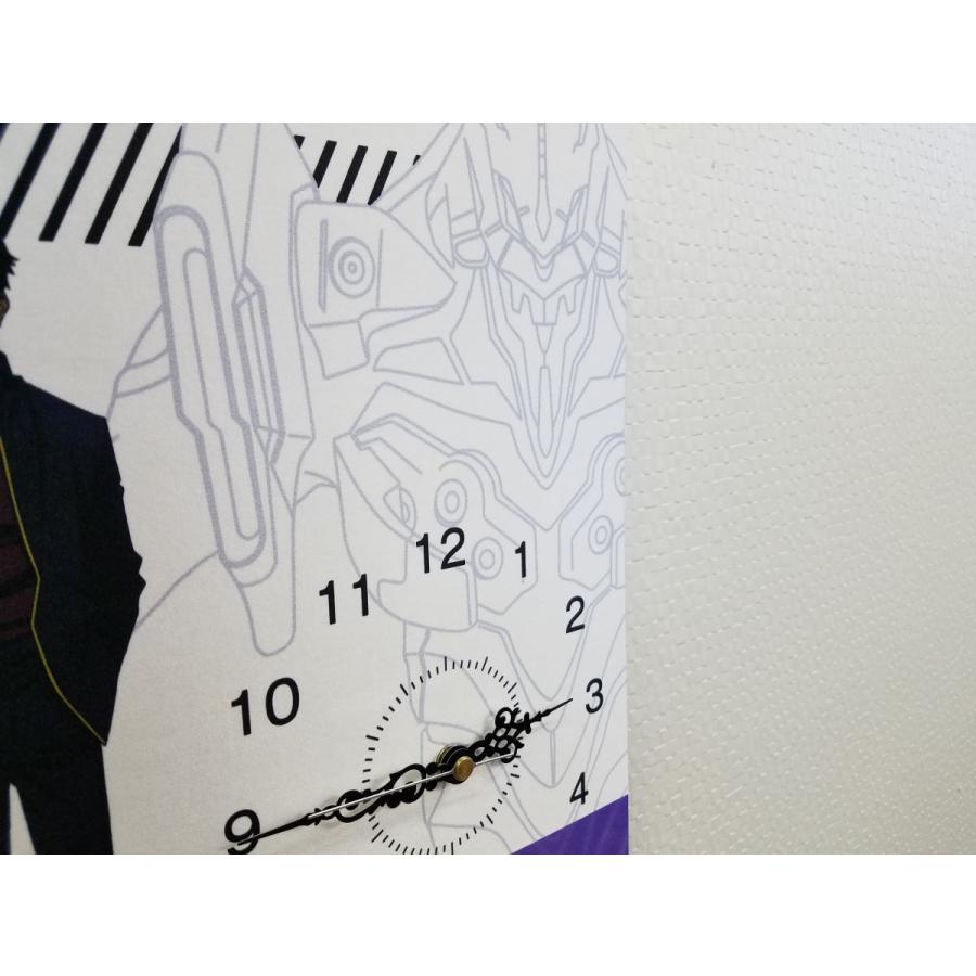 送料無料！【数量限定】エヴァンゲリオン ロングパネル壁掛け時計