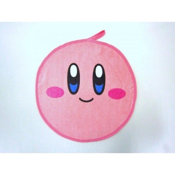 星のカービィ 顔型ループ付タオル メール便OK メール便なら送料無料