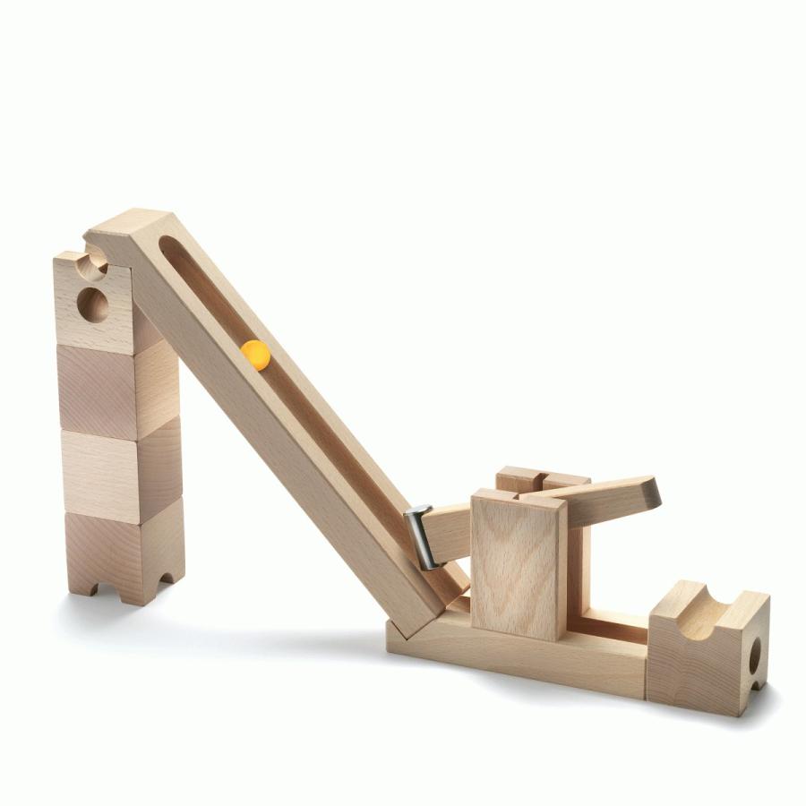 【美品】キュボロ　キック　正規輸入品 cuboro キュボロ クボロ KICK キック 正規輸入品 木のおもちゃ ビー玉