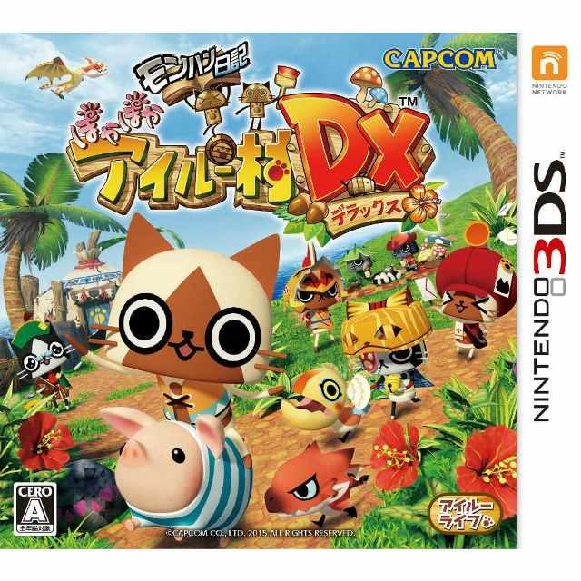 3DS モンハン日記　ぽかぽかアイルー村DX｜toy24shop