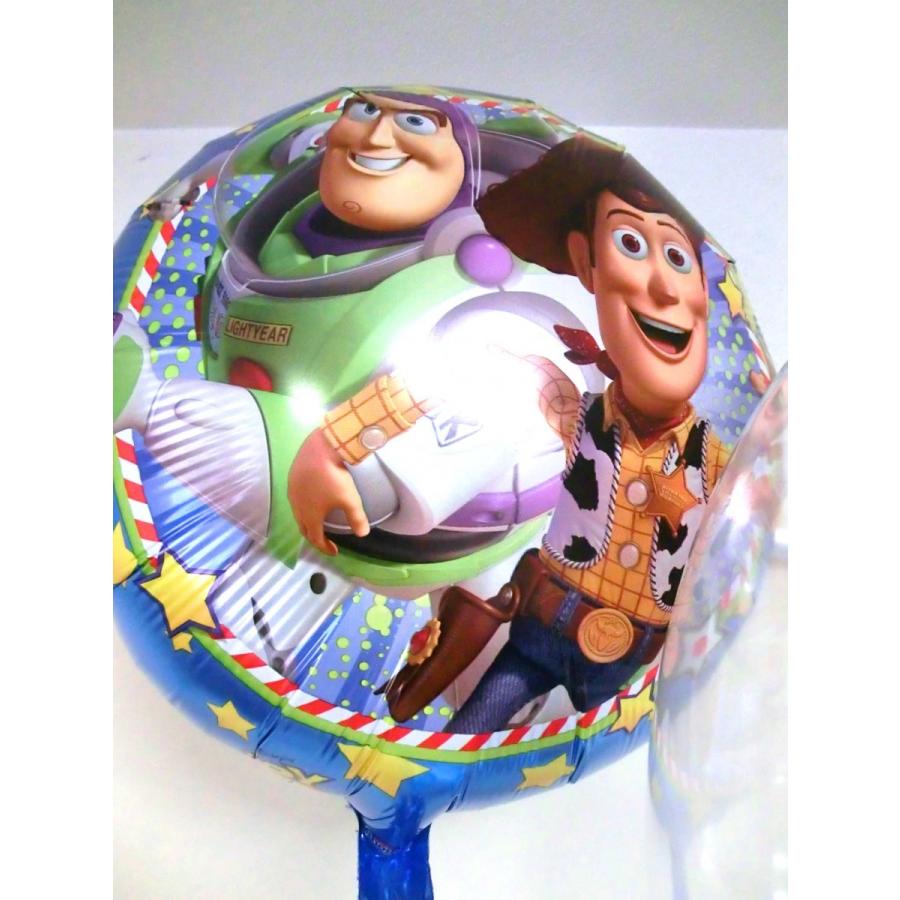 結婚式祝電　バルーン電報バルーンギフト　ウエディング(ジャンボバズライトイヤー&トイストーリー　ブライダル・バルーン) 