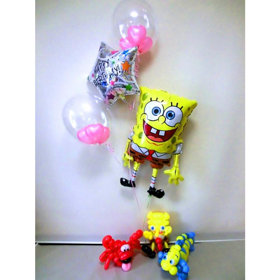 誕生日祝 バルーンギフト スポンジボブ スポンジボブ 誕生日お祝ハート バルーン バルーンアート 214yho バルーンショップtoy トーイ 通販 Yahoo ショッピング