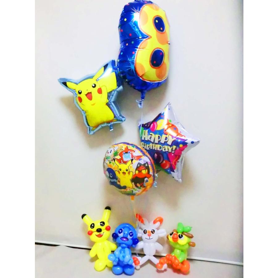 Dx数字付ヒバニー ピカチュウとポケットモンスター バースデーバルーン バルーンアート 308yho バルーンショップtoy トーイ 通販 Yahoo ショッピング