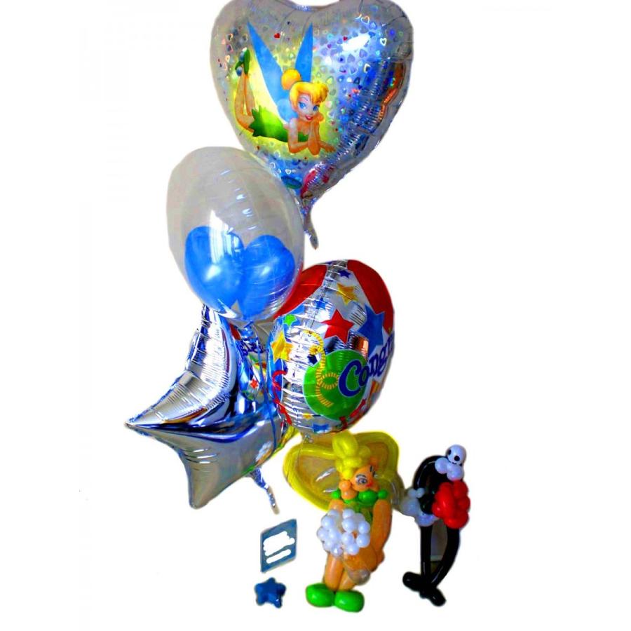 開店祝 バルーン電報 バルーンギフト サプライズプレゼント お祝ティンカーベル バルーンアート Cb16yho バルーンショップtoy トーイ 通販 Yahoo ショッピング