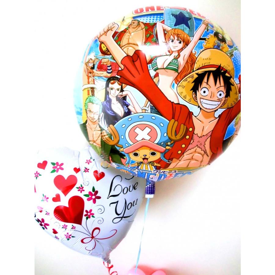 誕生日 結婚祝 入学祝 卒業祝 ワンピース エース シャンクス ルフィバルーン バルーンアート Ml47yho バルーンショップtoy トーイ 通販 Yahoo ショッピング