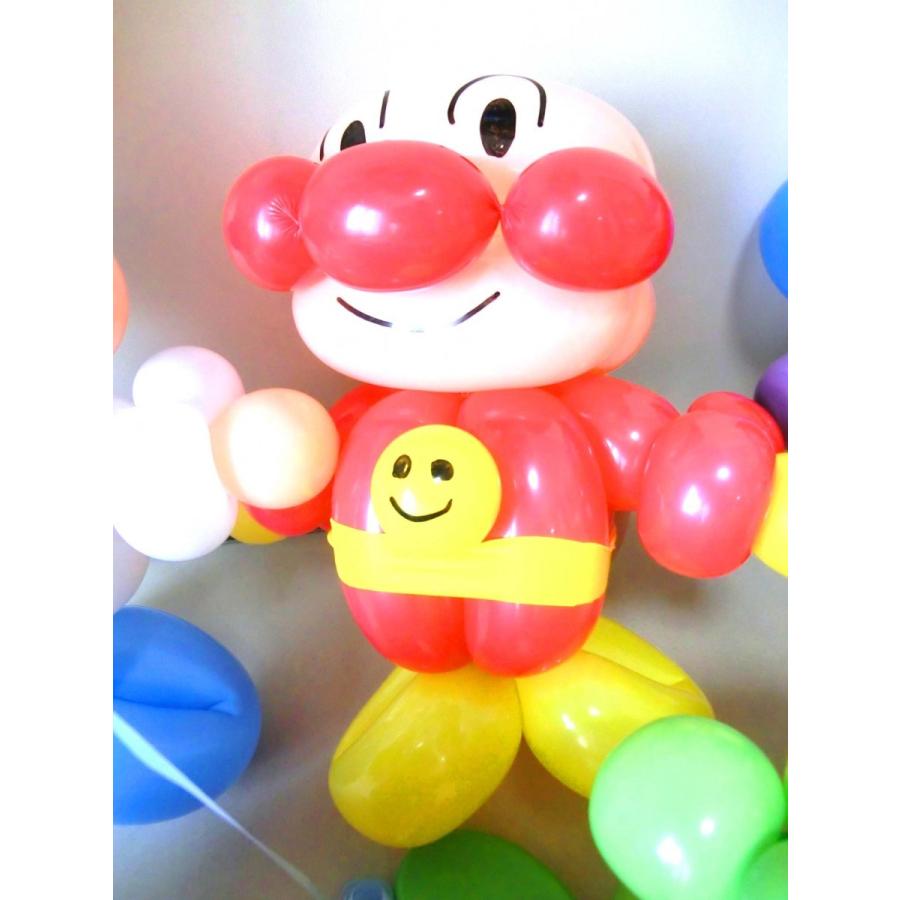 誕生日祝・バルーンギフト・バイキンマン・ジャムおじさん・ドキン