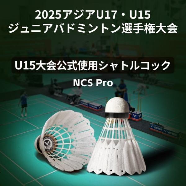 【新品】Victor NCS Pro シャトル 3ダース 3番　合成シャトル VICTOR ビクター NCSPRO 3ダース ニューカーボンソニック 人工