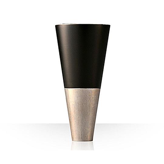 ギフト 喜泉 HORN Kurourushi(MISTY SILVER) 工芸品 酒器 送料別