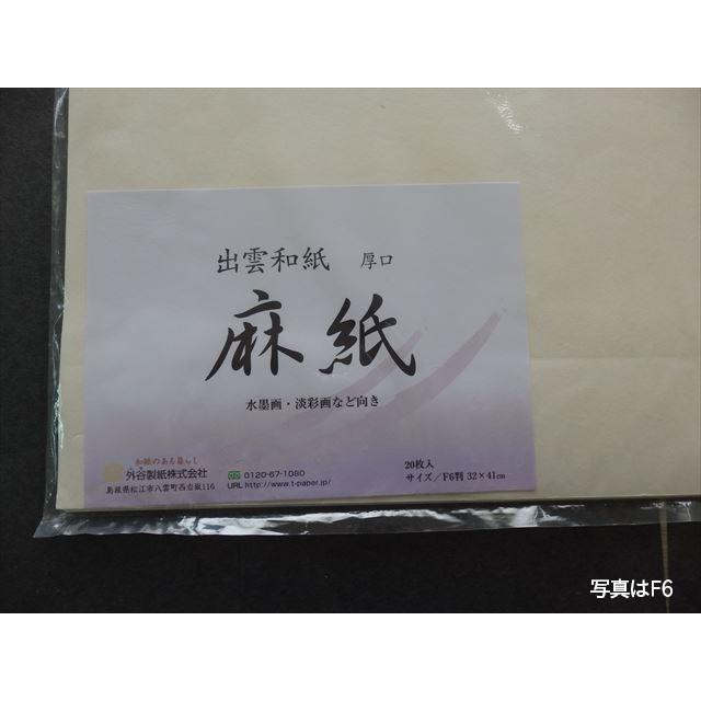 麻紙 厚口 10枚入り F80