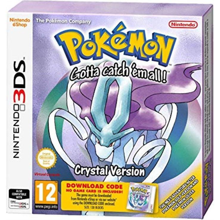取り寄せ Pokemon Crystal ポケモン クリスタル ダウンロードコードのみ 3ds Uk輸入版 Union Games 通販 Yahoo ショッピング