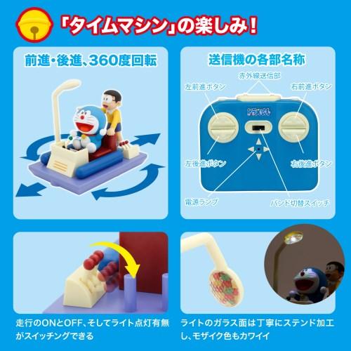 ドラえもん Go!Go! タイムマシンおもちゃ 赤外線コントロール ドラえもん Go!Go! タイムマシンおもちゃ 赤外線コントロール