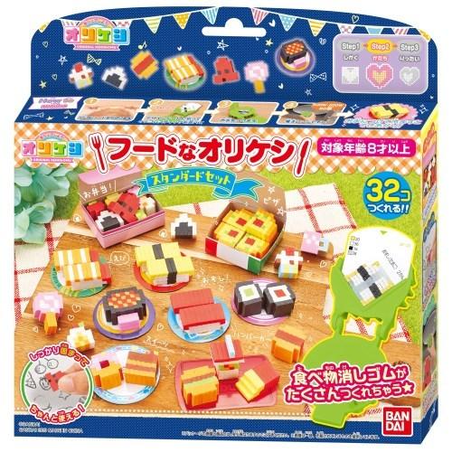 オリケシ フードなオリケシ スタンダードセット 消しゴム 手作り クラフト メイキング 女の子プレゼント 誕生日プレゼント バンダイ