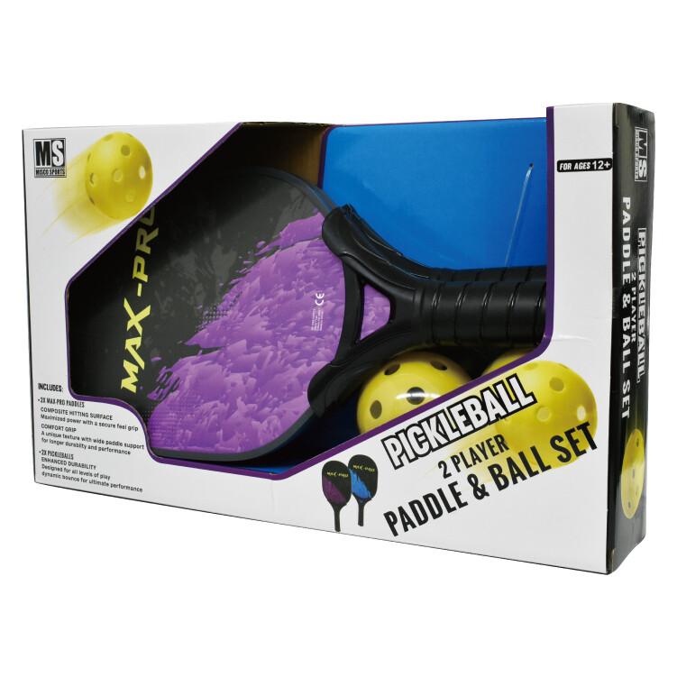 ピックルボール 2PLAYER PADDLE&BALL SET パドルボールセット 卓球