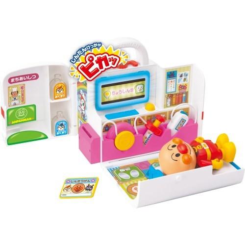 ピカッとしんだん！アンパンマン げんき100ばいびょういん 知育玩具
