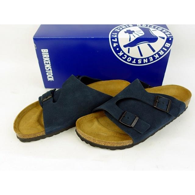 Birkenstock (ビルケンシュトック) ZURICH Sueade Leather BLUE