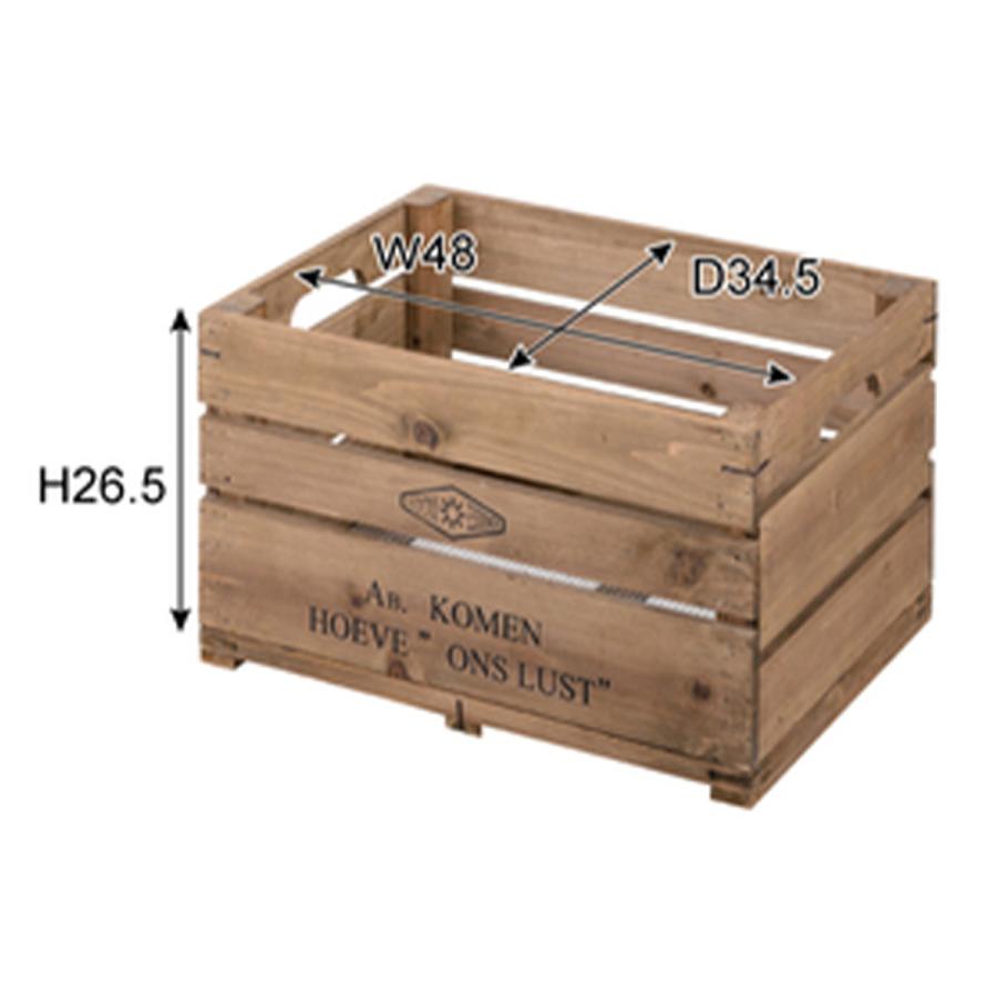 東谷 収納ボックス 高さ30cm 木製 積み重ね インテリア おしゃれ : と