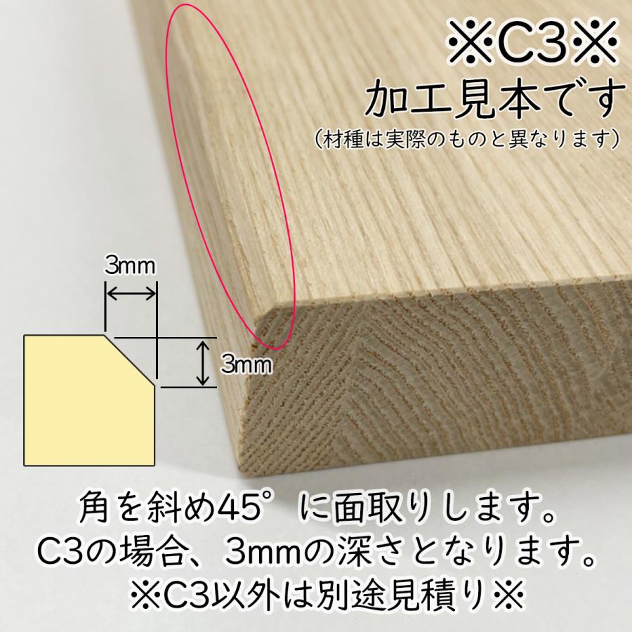 ラジアータパイン集成材 オーダーカット 30mm厚 幅801〜900mm 奥行200