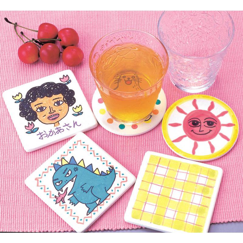 工作キット コップのしずくがたれない不思議なコースター 夏休み 男の子 女の子 小学生 低学年 高学年 子供 幼児 大人 角5枚セット 学校教材クラフト品のトーヨー教材 通販 Yahoo ショッピング