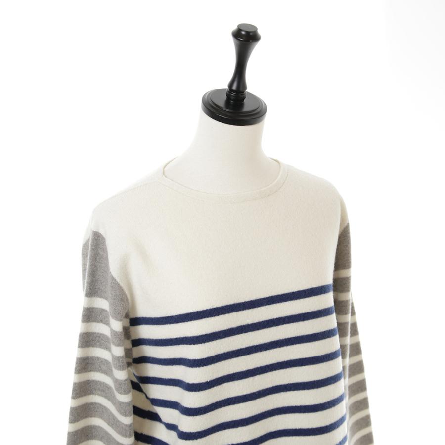 訳あり：ウール100%　ボーダープルオーバー 1点限り |  | 03