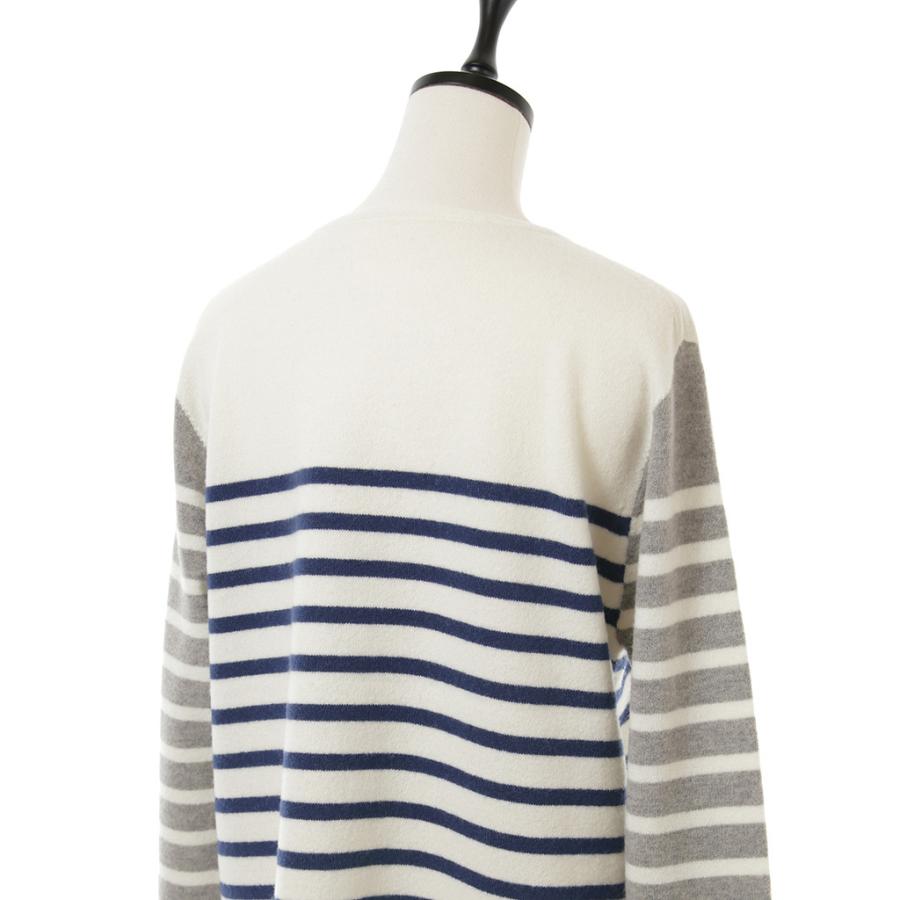 訳あり：ウール100%　ボーダープルオーバー 1点限り |  | 04