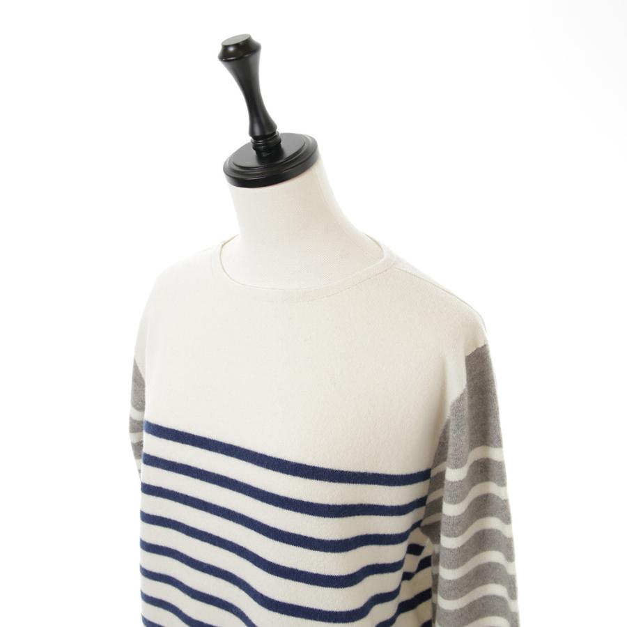 訳あり：ウール100%　ボーダープルオーバー 1点限り |  | 05