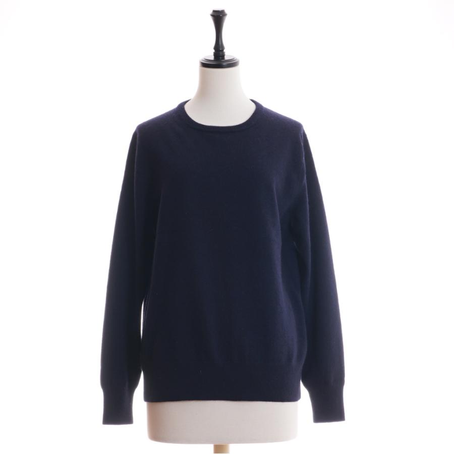 訳あり：ベビー カシミヤ100% クルーネック  プルオーバー 1点限り | 