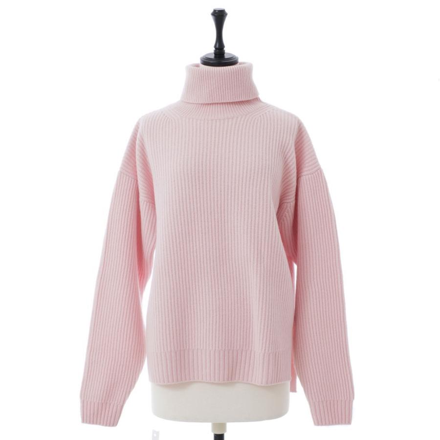 訳あり：ウール100%　オーバーサイズ リブ タートルネックプルオーバー 1点限り | 