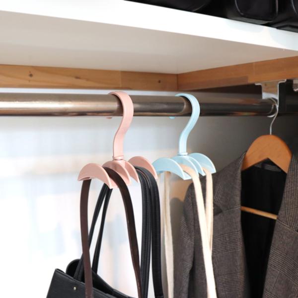 カバン掛け 3個セット バッグハンガー ダブル 吊り下げ収納 2キロまで アイボリー ピンク ブルー 同色3個組 Bgh Db 3p Craft Kyoto 通販 Yahoo ショッピング