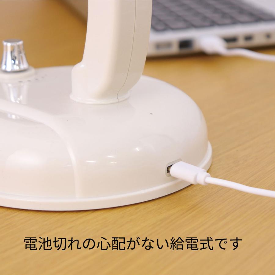 扇風機 デスクスイングファン 卓上 ミニ扇風機 全2色 レトロ 小型 ファン コンパクト USB 給電式 左右自動首振り風量調節 オフィス 自宅 オシャレ 熱中症対策｜toyocase-store｜08