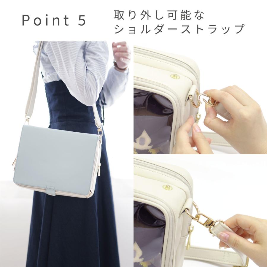 ショルダーバッグ 痛バッグ 推し入れ ぬいぐるみ バッグ 痛バ 収納