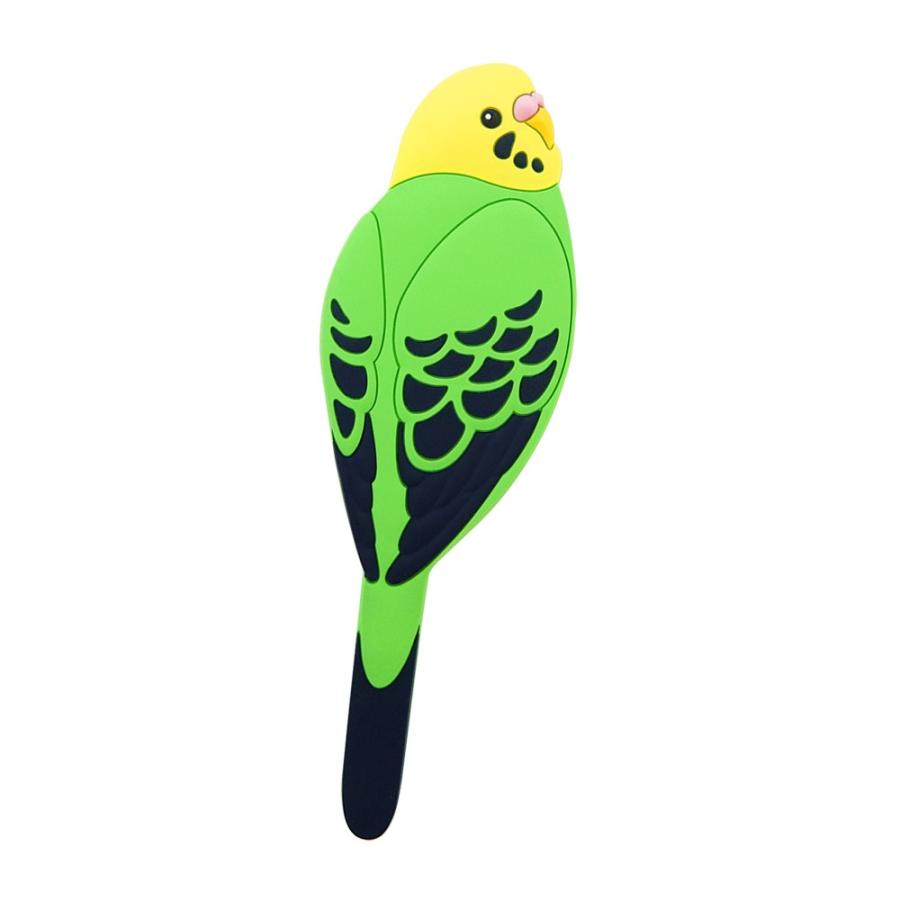ネコポス 送料無料 マグネットフック かわいい セキセイインコ グリーン アニマルテイル Mh An 06 Craft Kyoto 通販 Yahoo ショッピング