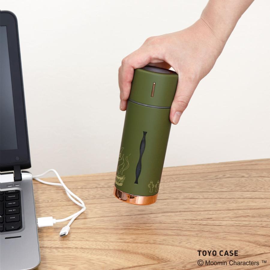 加湿器 ムーミンシリーズ MINI HUMIDIFIER 水溶性アロマオイル対応