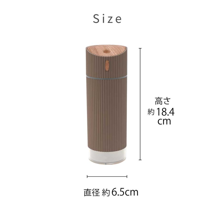 コンパクト加湿器 PARTHE パルテ 全2色 抗菌仕様 水溶性アロマオイル対応 アロマウォーター対応 USB給電 LED ゆらぎLED USB |  | 18