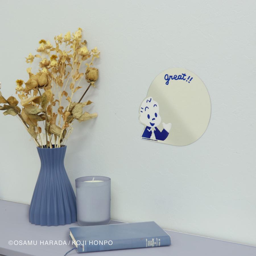 OSAMU GOODS（オサムグッズ） 壁掛け鏡 ウォールミラー ココニモミラー