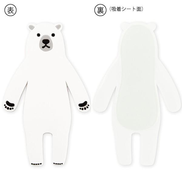 吸盤フック スティッキーフックフレンズ シロクマ フック : Craft