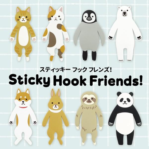 吸盤フック スティッキーフックフレンズ パンダ フック : Craft Kyoto