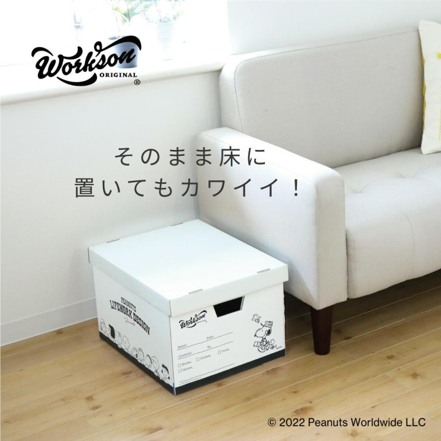 収納ケース スローイングボックス PEANUTS スヌーピー 収納