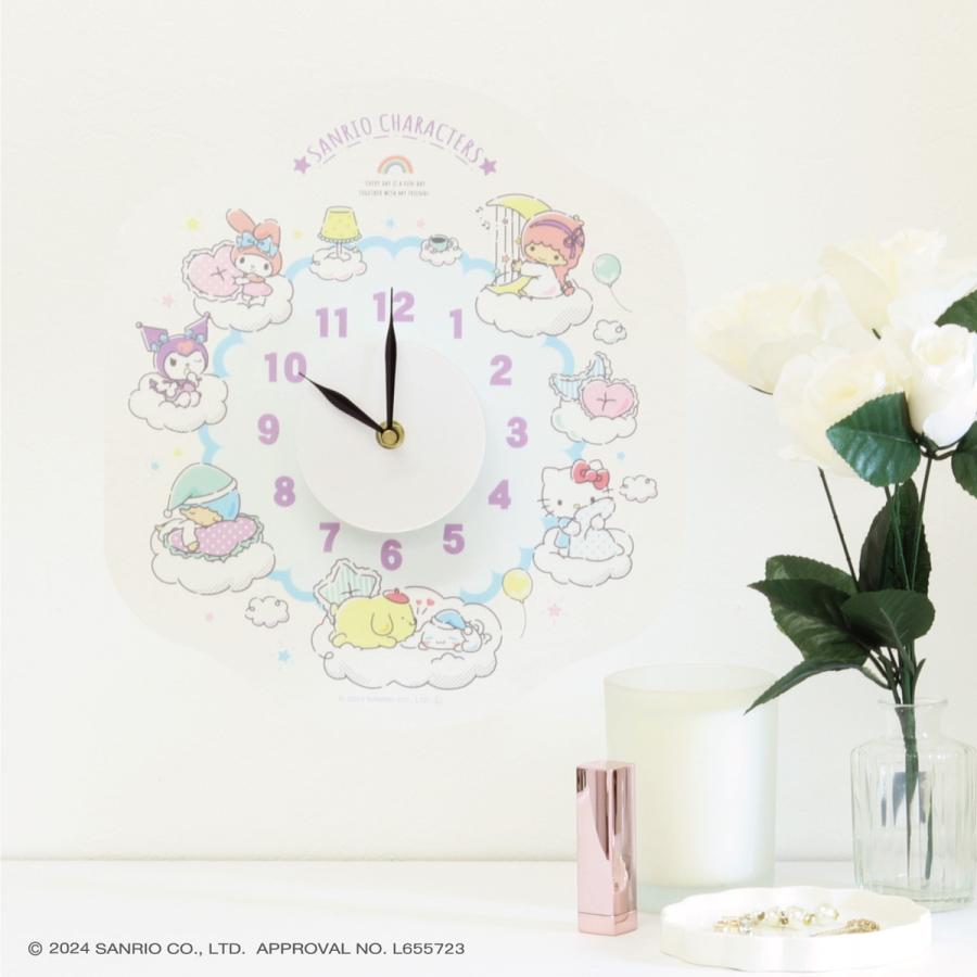 sanrio（サンリオ） インテリア時計 サンリオキャラクターズ ウォール