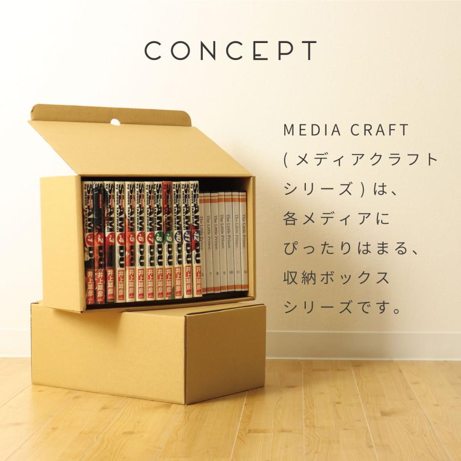 収納ボックス メディアクラフトボックス DVD ブルーレイ 収納 5個組 黒