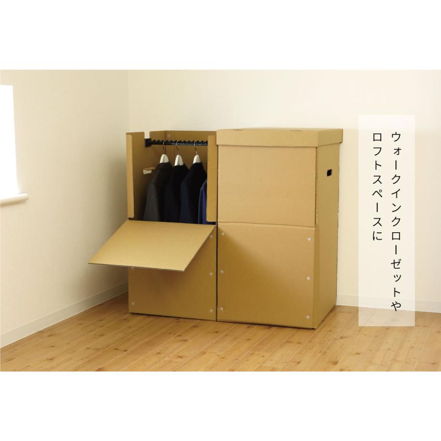 収納ケース CRAFT ハンガーボックス 2個組 ハンガー box スーツ 衣類