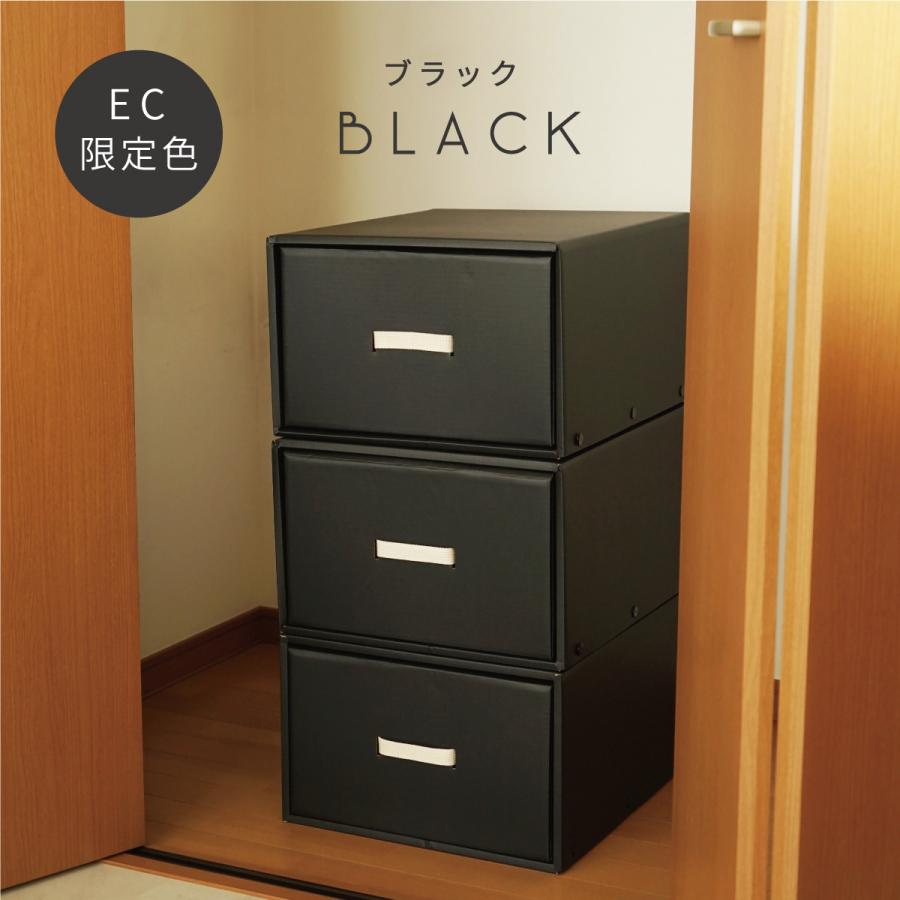 収納ボックス CRAFT クローゼット用 引き出し 10個組 ナチュラル