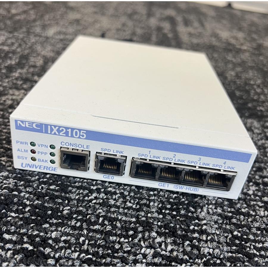 NEC - NEC ルーター UNIVERGE IX2105 販売終了】UNIVERGE IX2105 : VPN構築ルータ UNIVERGE IX