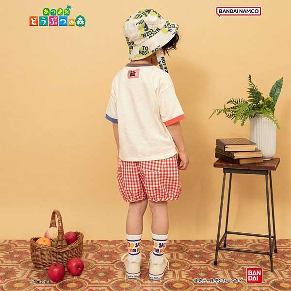 BREEZE（ブリーズ） あつまれ どうぶつの森 リンガーTシャツ 80
