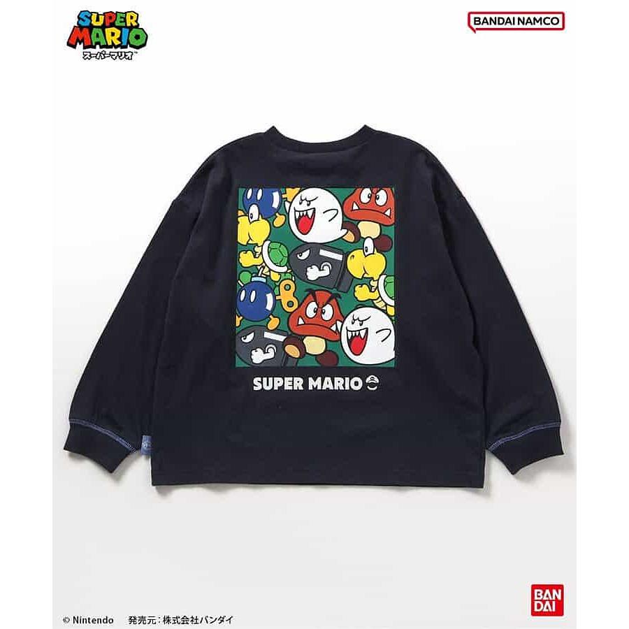 BREEZE（ブリーズ） スーパーマリオ ボックスTシャツ 100-150cm 2025