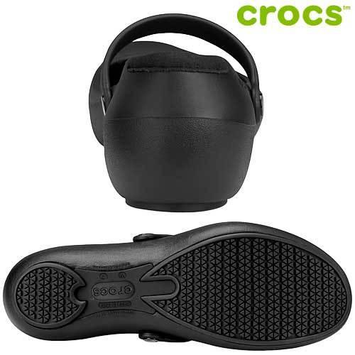 Crocs クロックス Women S Alice Work Flat 001black 21 25cm 001 Crocs 001 トヨフク子供服店 通販 Yahoo ショッピング