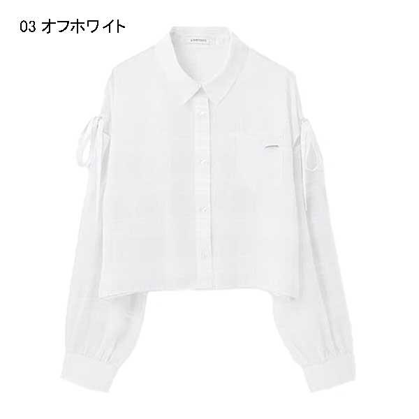 LOVETOXIC ラブトキシック lovetoxic チェックシアーシャツ 140