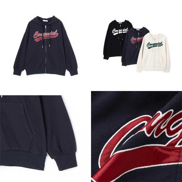 LOVETOXIC ラブトキシック lovetoxic アップリルーズZIPパーカ