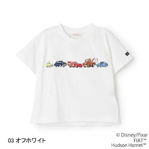 petit main プティマイン petit main 【Disney】カーズ/アップリケ半袖
