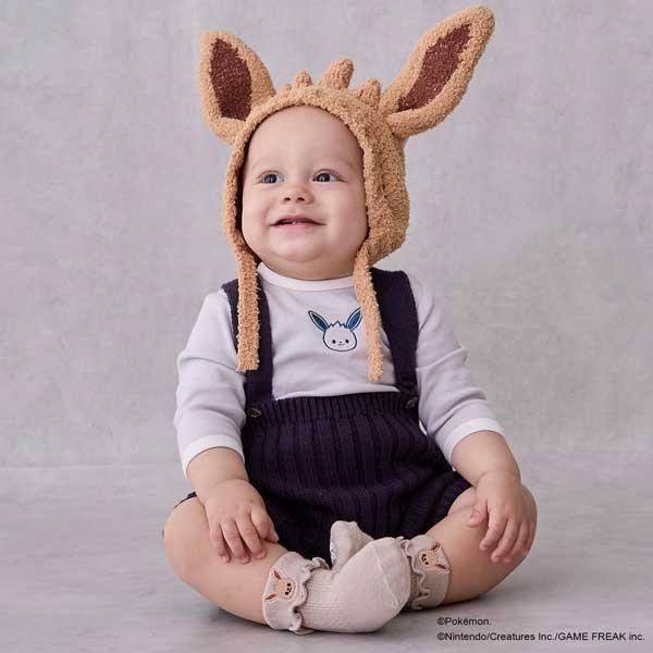 子供服まとめ売り50点(80〜95cm) ラルフローレン、BeBe、プティマイン petit main プティマイン 2wayオール ロンパース ペプラム 切替 ドレス