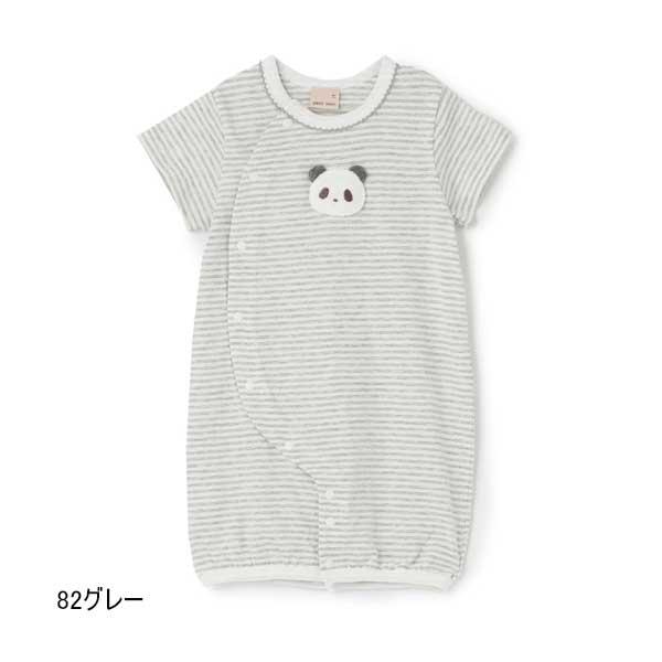 バラ売り可】petit main プティマイン 50-70cm ロンパース petit main プティマイン petit main 【オーガニック】アニマル2way